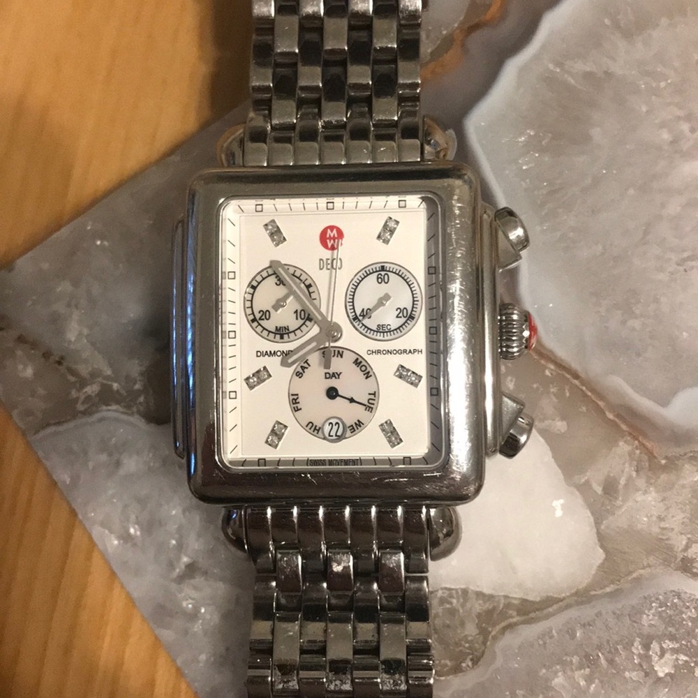 Gently worn, authentic Michele watch